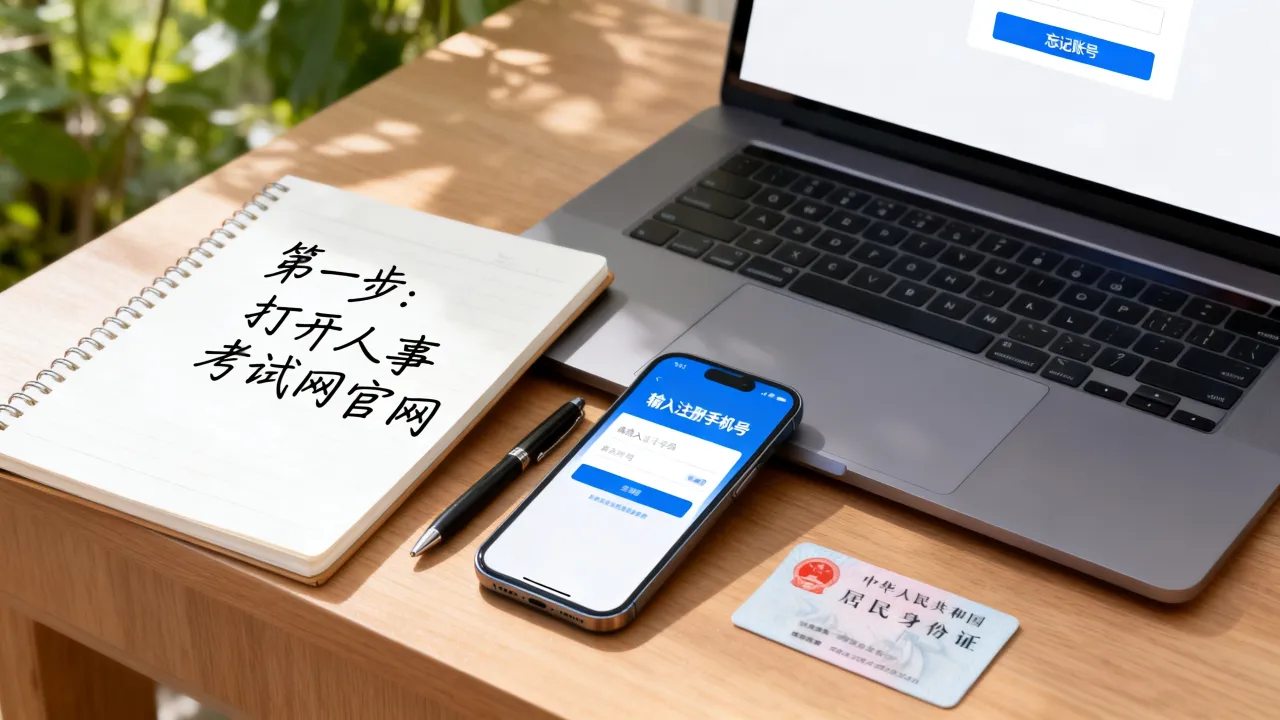 人事考试网用户名怎么查?忘记账号怎么找回-图2 人事考试网用户名怎么查?忘记账号怎么找回-图2