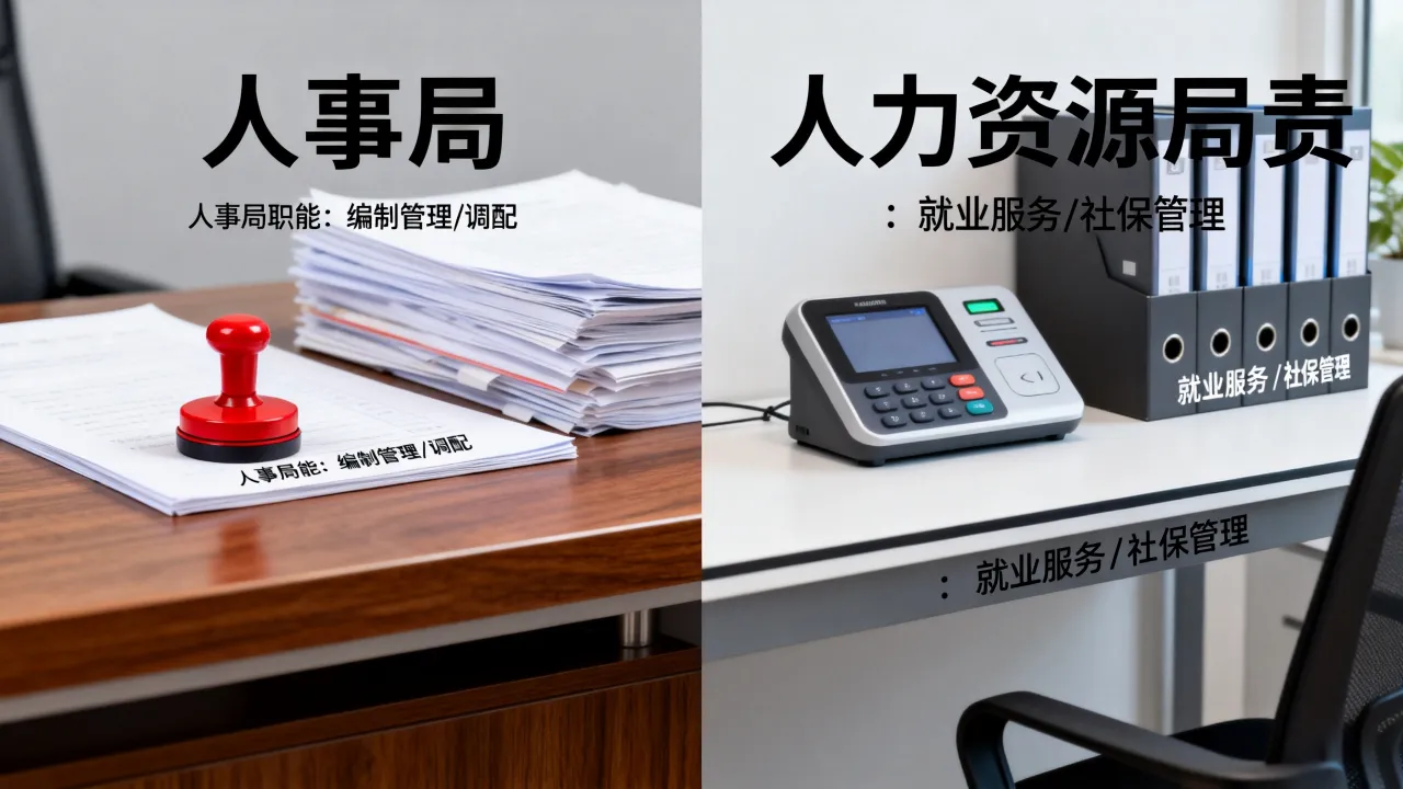 人事局和人力资源局有什么区别?哪个更有实权?-图3 人事局和人力资源局有什么区别?哪个更有实权?-图3