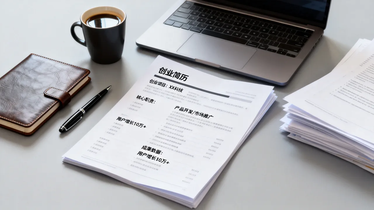 个人创业经历怎么写简历?创业简历怎么写好,无工作经历