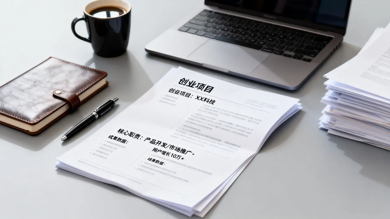 个人创业经历怎么写简历?创业简历怎么写好,无工作经历-图3 个人创业经历怎么写简历?创业简历怎么写好,无工作经历-图3