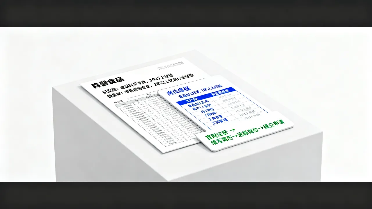 森馨食品招聘有哪些岗位和条件?怎么网上投递?-图2 森馨食品招聘有哪些岗位和条件?怎么网上投递?-图2