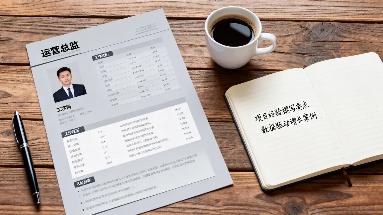运营总监怎么写简历才能吸引HR？运营总监简历项目经验怎么写-图2