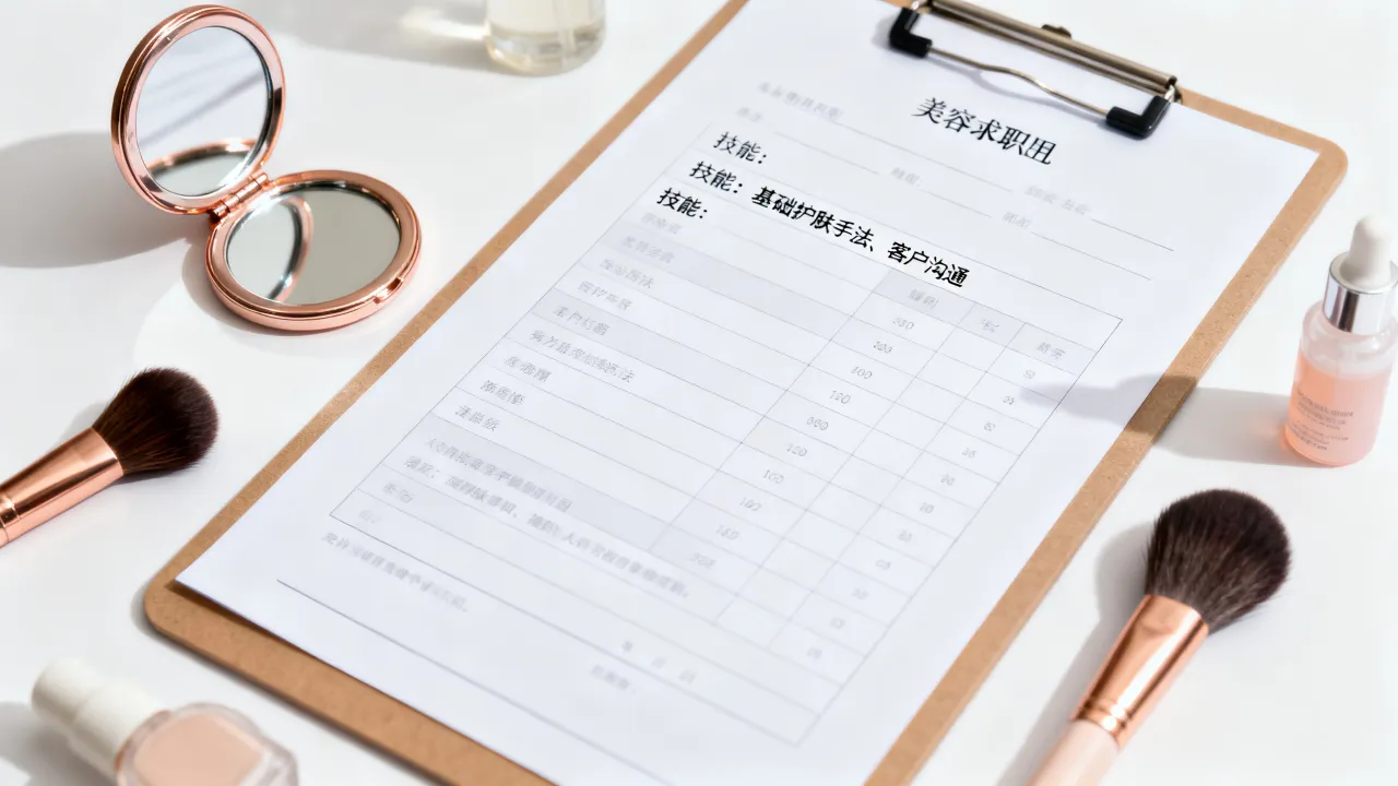 美容求职简历怎么写?没有经验如何突出亮点获得面试?-图3 美容求职简历怎么写?没有经验如何突出亮点获得面试?-图3
