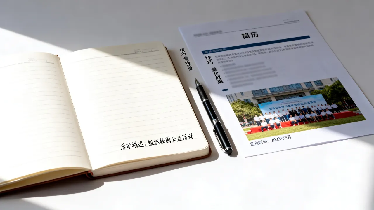 简历在校活动怎么写，有哪些写作技巧和模板？