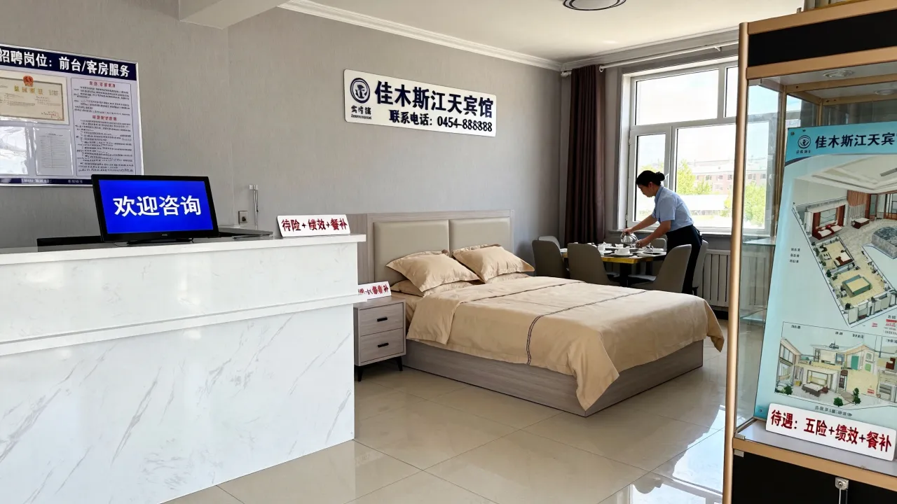 佳木斯江天宾馆招聘吗?待遇怎么样,最新招聘信息在哪看-图1 佳木斯江天宾馆招聘吗?待遇怎么样,最新招聘信息在哪看-图1