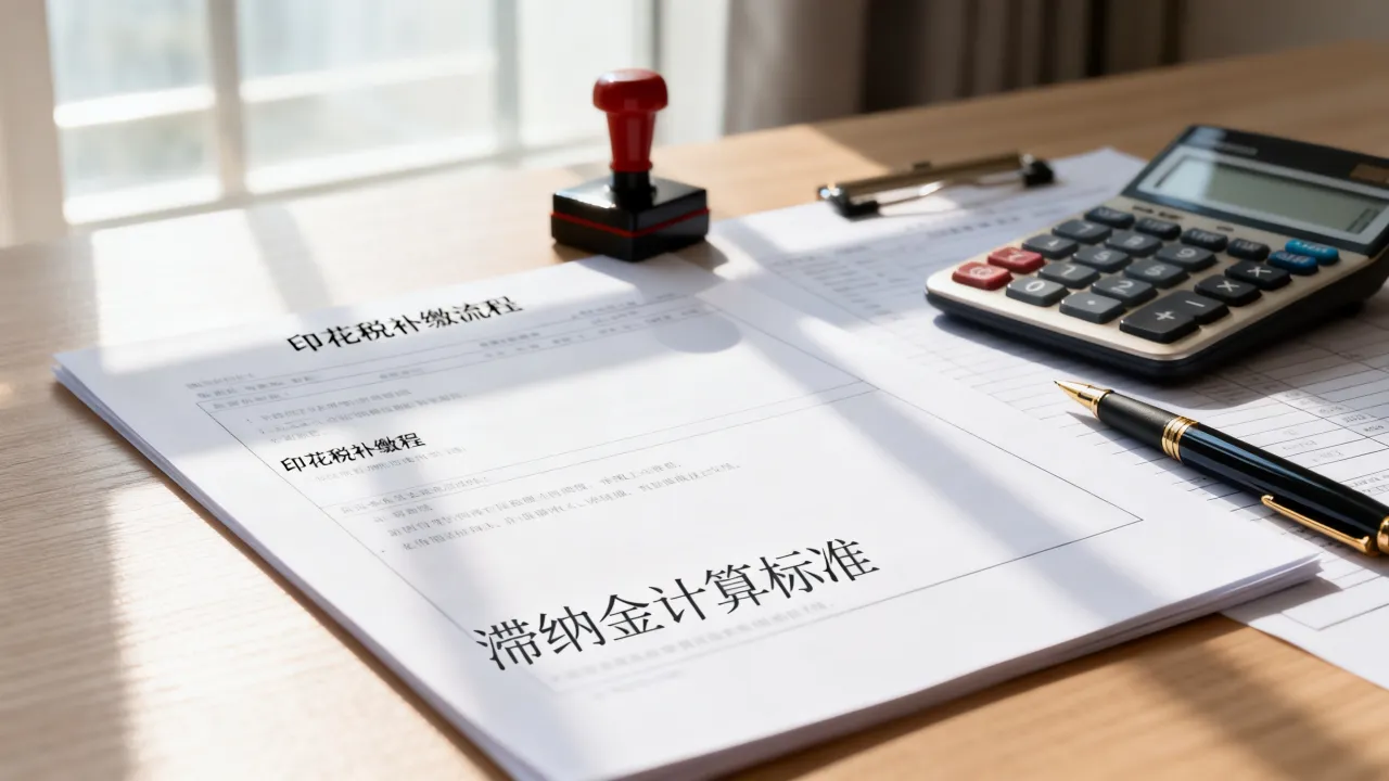 印花税如何补缴?逾期补缴印花税要交滞纳金吗-图1 印花税如何补缴?逾期补缴印花税要交滞纳金吗-图1