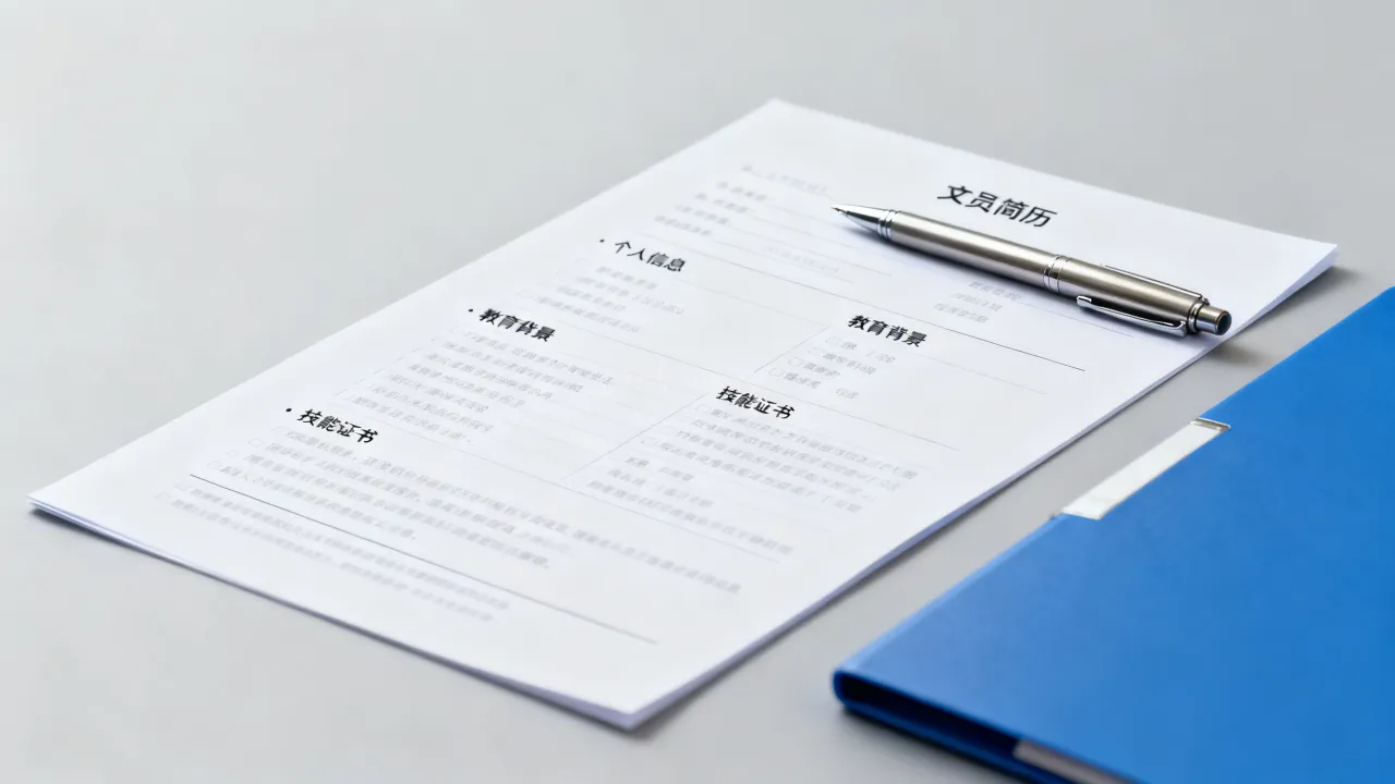 面试文员简历怎么写?,没有相关经验如何扬长避短?-图2 面试文员简历怎么写?,没有相关经验如何扬长避短?-图2