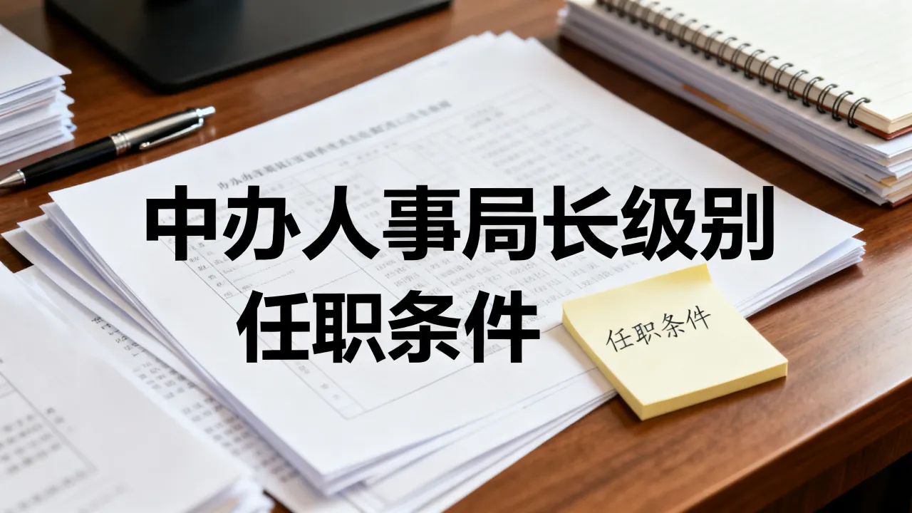 中办人事局长是什么级别,中办人事局长任职条件有哪些?-图1 中办人事局长是什么级别,中办人事局长任职条件有哪些?-图1