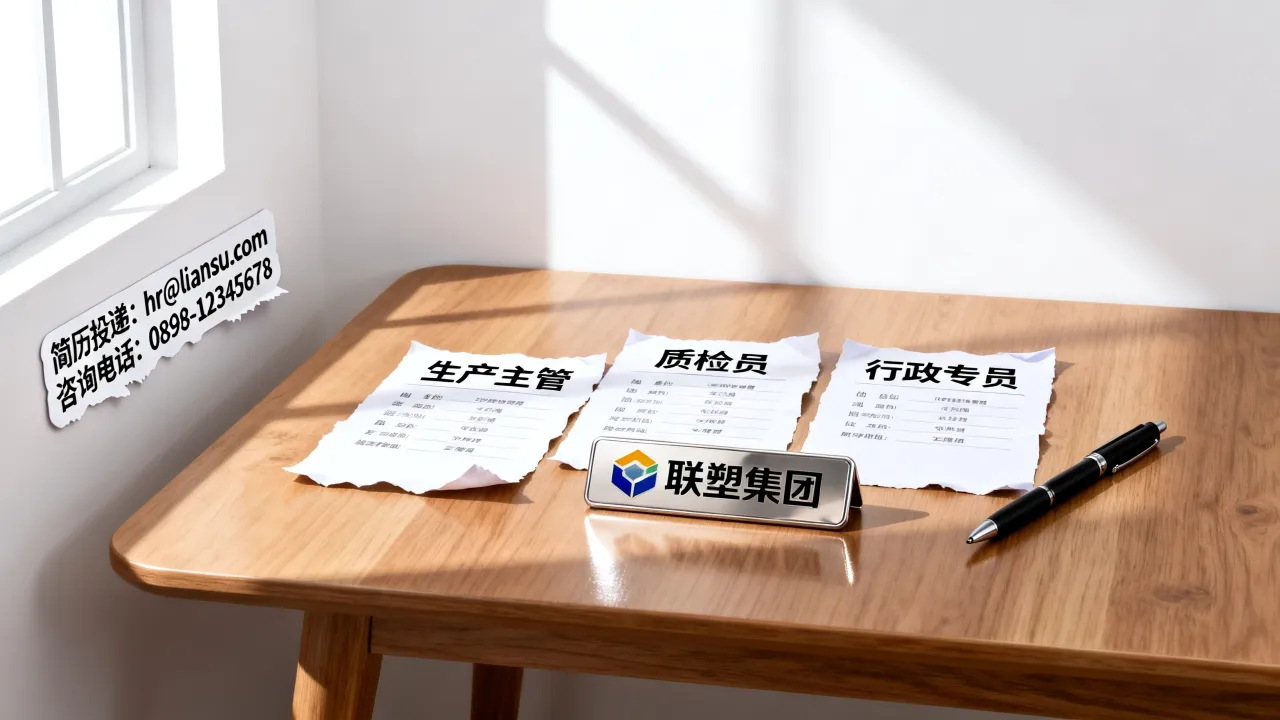 海南定安联塑招聘有哪些岗位，怎么投简历报名？-图1