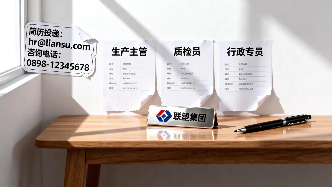 海南定安联塑招聘有哪些岗位，怎么投简历报名？-图3