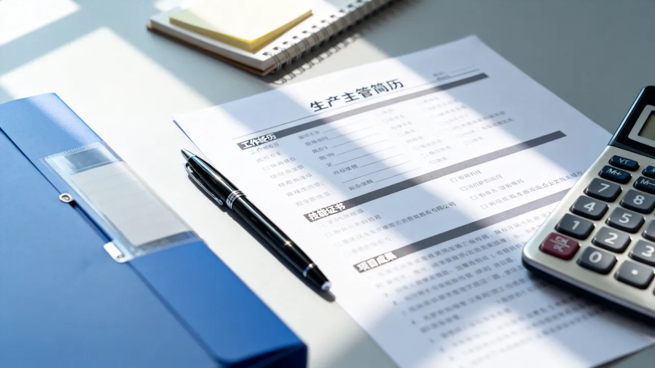 生产主管简历怎么写?生产主管简历模板范文有哪些?-图3 生产主管简历怎么写?生产主管简历模板范文有哪些?-图3