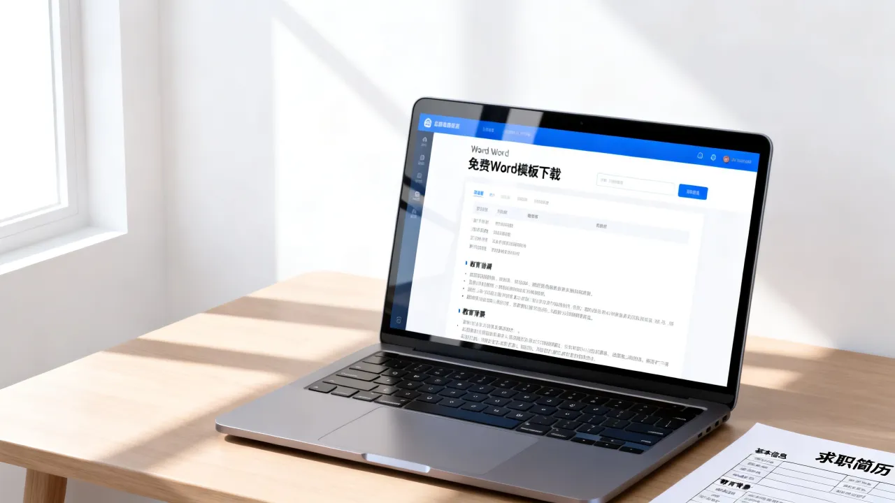 求职简历模板怎么下载,在哪里下载免费Word模板?-图2 求职简历模板怎么下载,在哪里下载免费Word模板?-图2