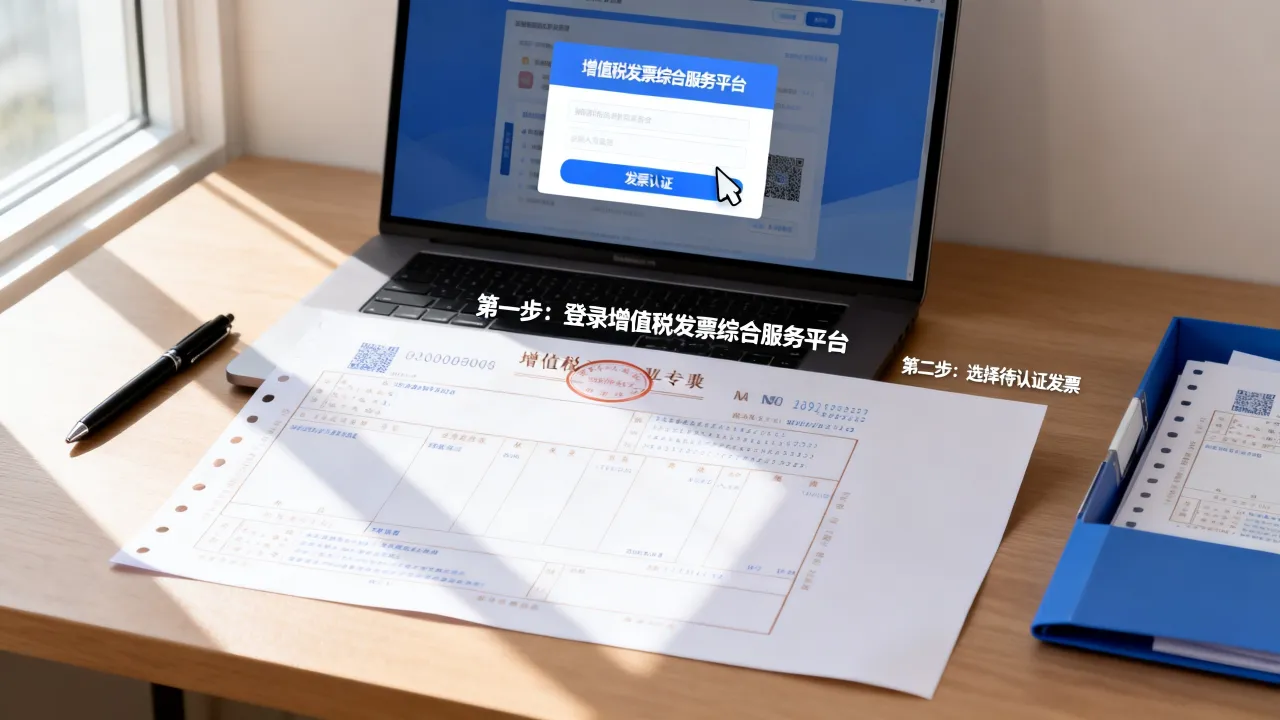 如何认证抵扣发票,发票认证抵扣操作步骤详解?-图1 如何认证抵扣发票,发票认证抵扣操作步骤详解?-图1