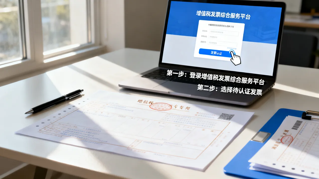 如何认证抵扣发票,发票认证抵扣操作步骤详解?-图3 如何认证抵扣发票,发票认证抵扣操作步骤详解?-图3