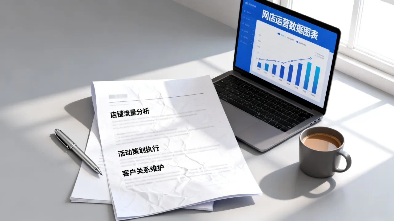 网店运营简历怎么写,网店运营简历工作经历怎么写