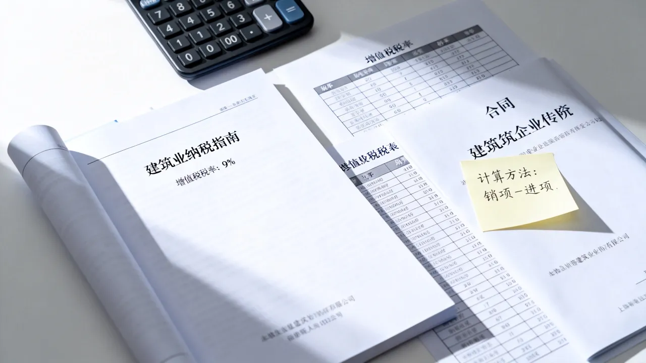 建筑业如何纳税，建筑企业增值税税率是多少？怎么计算？-图2