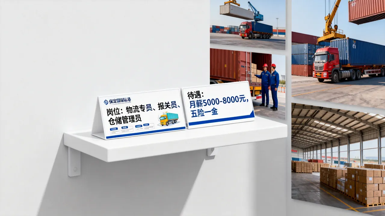 保定国际陆港招聘工资待遇怎么样,有哪些岗位可以报