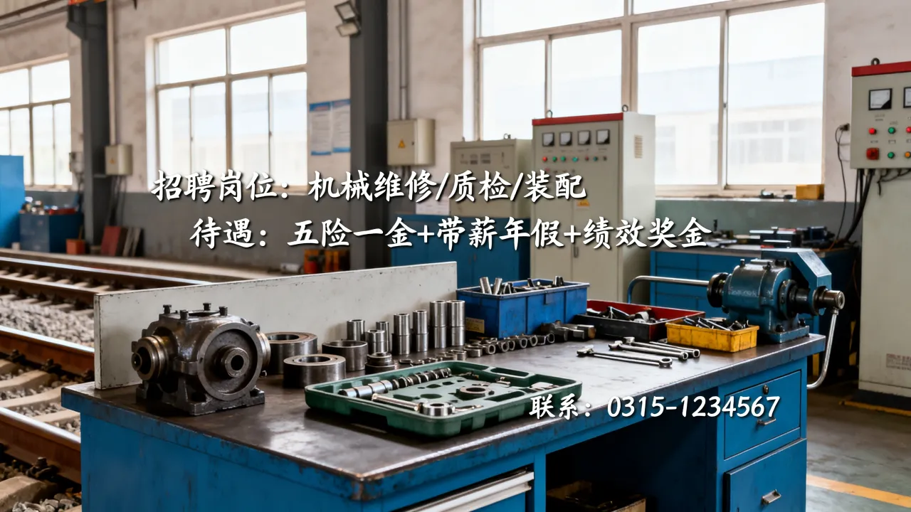 唐山铁路配件招聘信息最新吗,唐山铁路配件厂招工待遇怎么样?-图2 唐山铁路配件招聘信息最新吗,唐山铁路配件厂招工待遇怎么样?-图2
