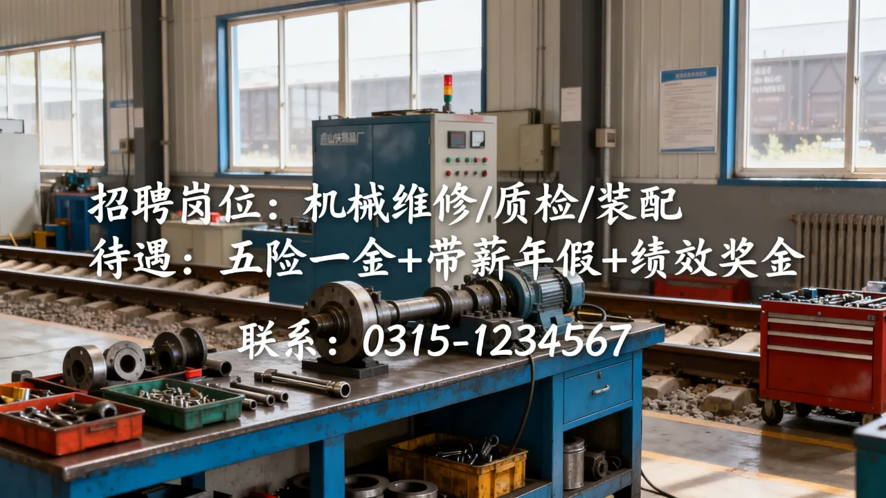 唐山铁路配件招聘信息最新吗,唐山铁路配件厂招工待遇怎么样?-图3 唐山铁路配件招聘信息最新吗,唐山铁路配件厂招工待遇怎么样?-图3