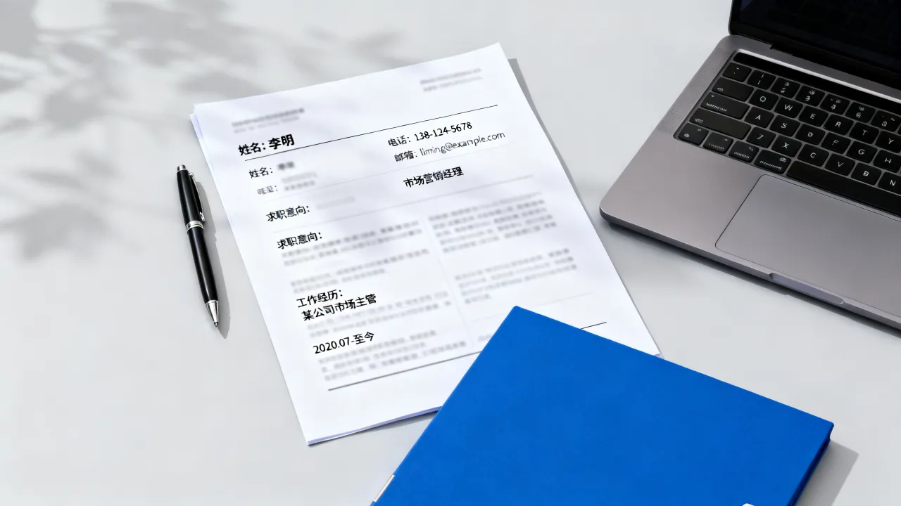 网上写简历怎么操作，怎么让HR一眼看中你的简历模板？-图2