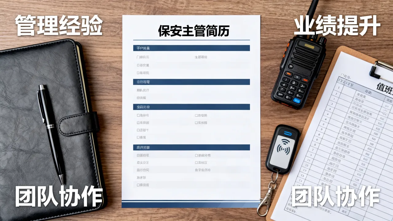 保安主管简历怎么写,有哪些突出管理经验和业绩的写作技巧?-图3 保安主管简历怎么写,有哪些突出管理经验和业绩的写作技巧?-图3
