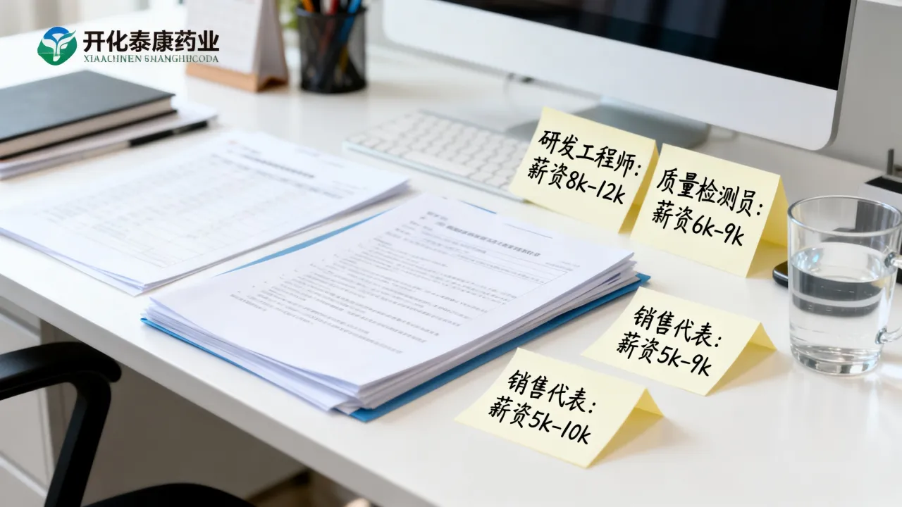 开化泰康药业招聘有哪些职位,薪资待遇怎么样
