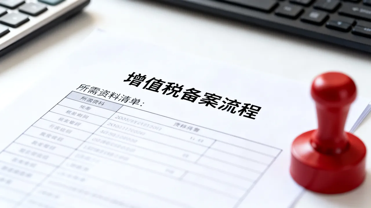 增值税如何备案,增值税备案流程及所需资料是什么?