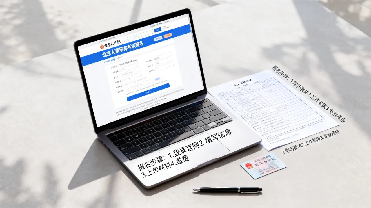 北京人事职称考试怎么报名?报名条件是什么