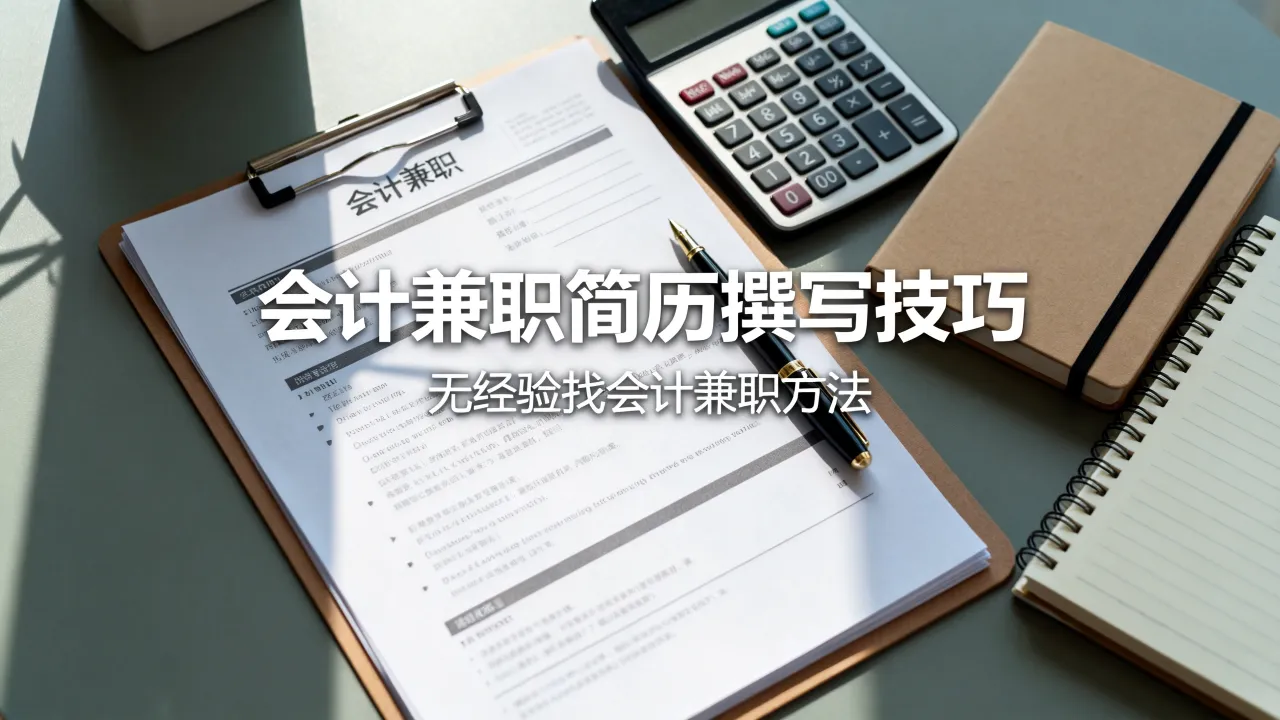 会计兼职简历怎么写,没有经验怎么找会计兼职工作?-图1 会计兼职简历怎么写,没有经验怎么找会计兼职工作?-图1