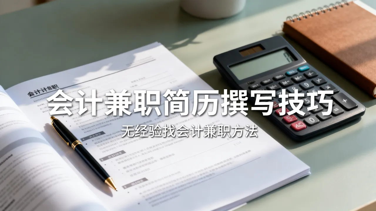 会计兼职简历怎么写,没有经验怎么找会计兼职工作?-图2 会计兼职简历怎么写,没有经验怎么找会计兼职工作?-图2