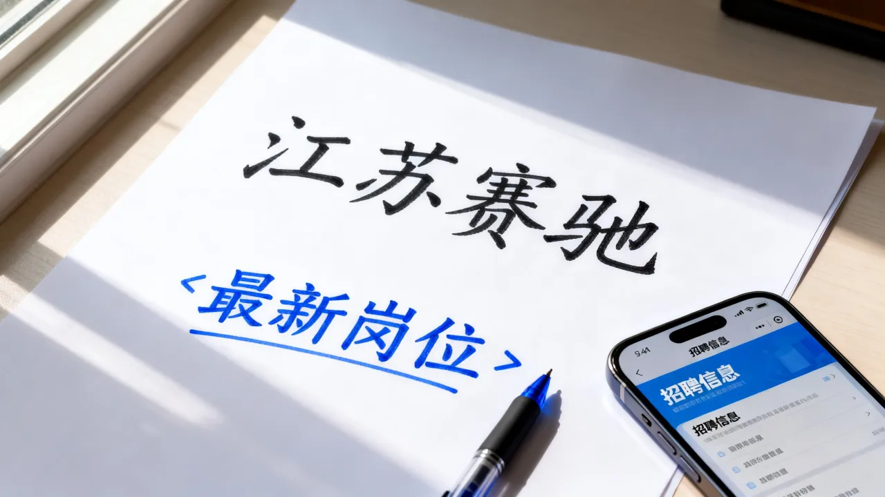 江苏赛驰招聘信息怎么找?最新岗位在哪看-图2 江苏赛驰招聘信息怎么找?最新岗位在哪看-图2
