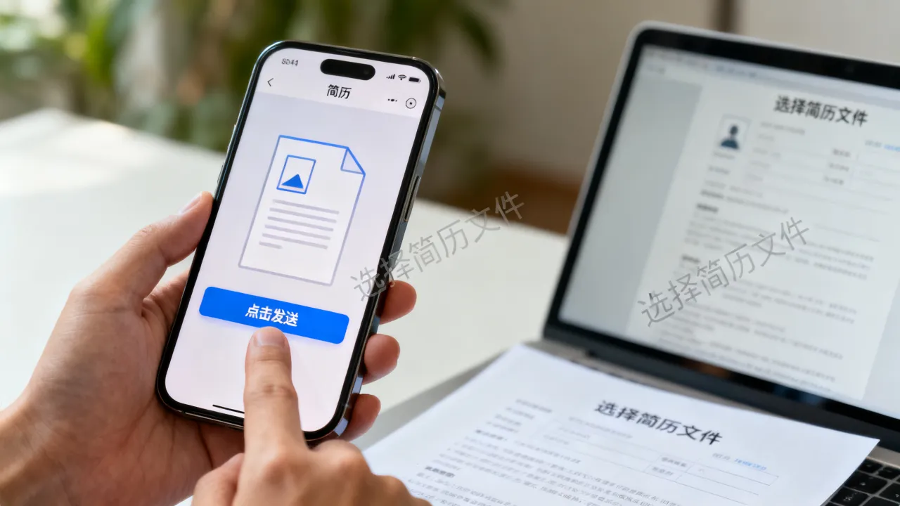 手机怎么发简历模板?如何在手机上快速发送简历?