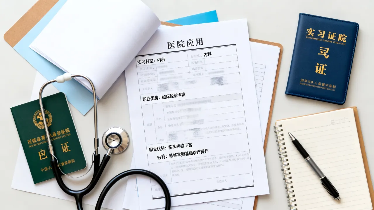 医院应聘简历怎么写?如何突出实习经验与职业优势?