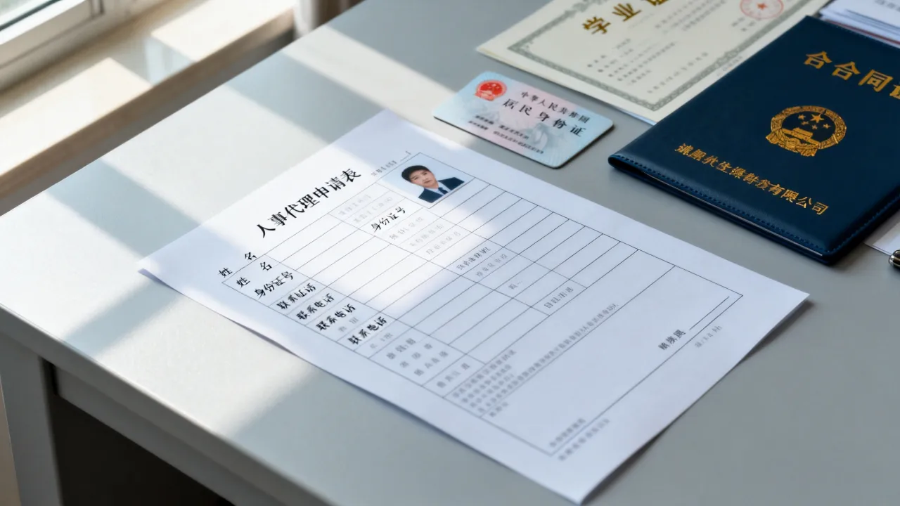 人事代理申请表应该怎么填写？办理需要哪些材料