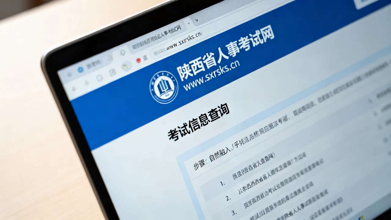 陕西省人事官网入口在哪？怎么查询考试信息，官网网址是什么？