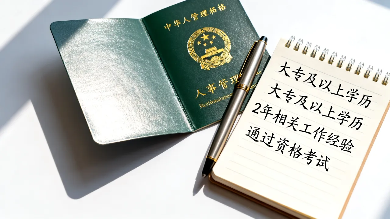 人事管理资格证书报考条件是什么？含金量高吗-图3