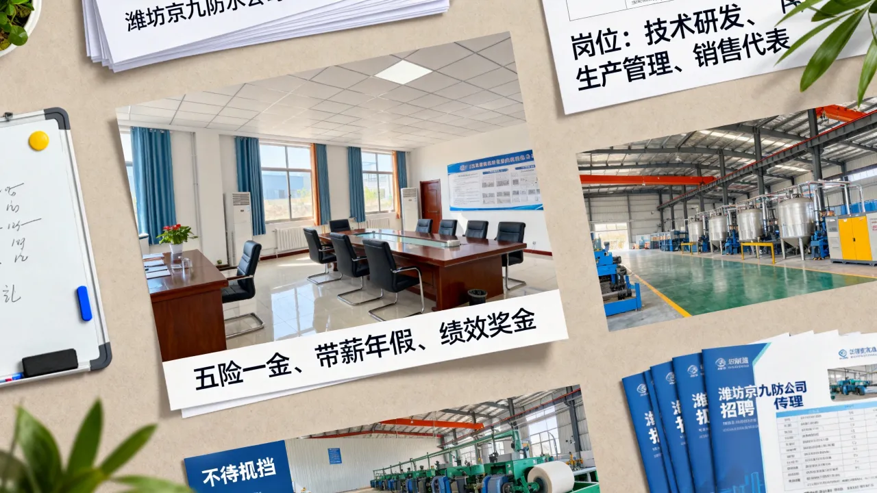 潍坊京九防水招聘待遇怎么样,有哪些岗位适合长期发展-图3 潍坊京九防水招聘待遇怎么样,有哪些岗位适合长期发展-图3