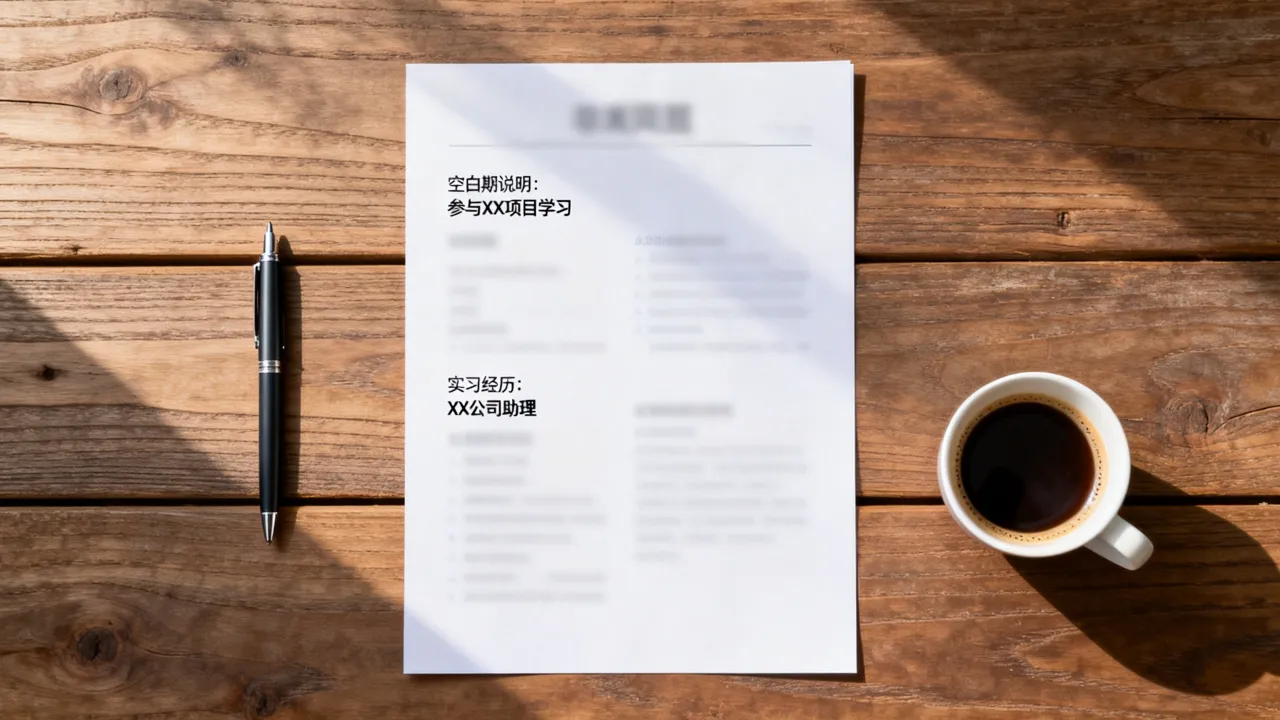大学空白怎么写简历,个人简历空白期怎么填写-图2 大学空白怎么写简历,个人简历空白期怎么填写-图2