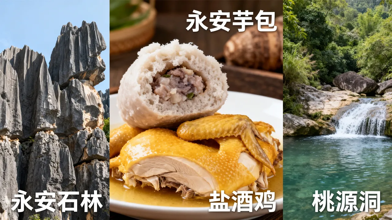 广西永安怎么样，有哪些好玩的景点和特色美食值得推荐？-图1