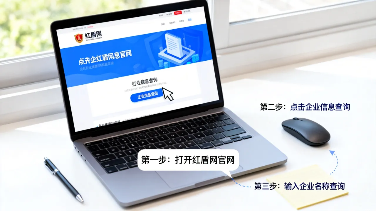 红盾网怎样查询招聘单位,企业工商信息查询步骤有哪些?