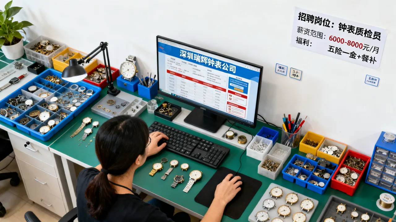 深圳瑞辉钟表招聘靠谱吗，工资待遇怎么样-图2