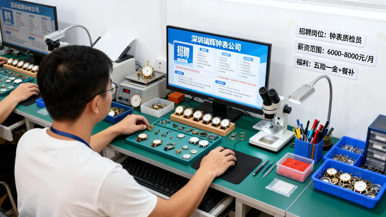 深圳瑞辉钟表招聘靠谱吗，工资待遇怎么样-图3