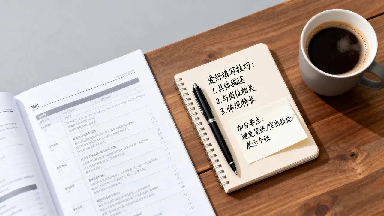 个人简历爱好怎么填写,怎么写才加分有哪些技巧?-图1 个人简历爱好怎么填写,怎么写才加分有哪些技巧?-图1