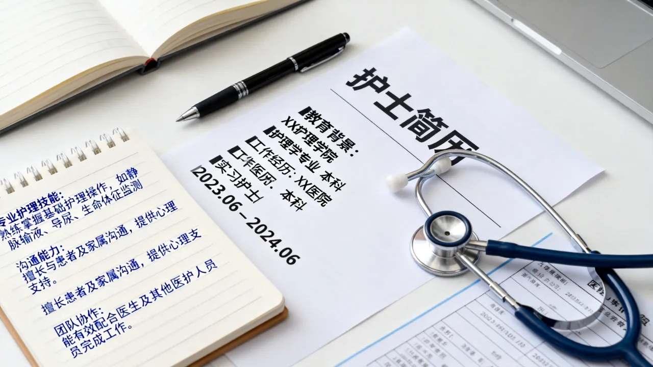 应聘护士的简历怎么写,护士简历自我评价怎么写-图1 应聘护士的简历怎么写,护士简历自我评价怎么写-图1
