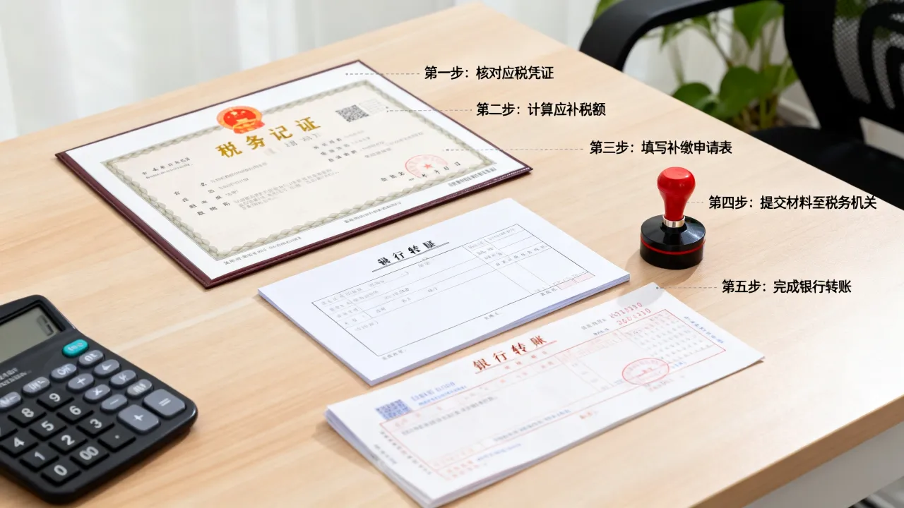 如何补缴印花税?补缴印花税需要哪些材料步骤?