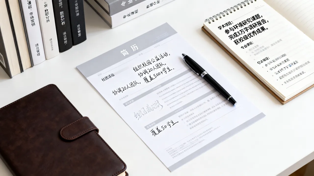 简历怎么写校内经历,怎么描述才能让招聘人员印象深刻?-图1 简历怎么写校内经历,怎么描述才能让招聘人员印象深刻?-图1