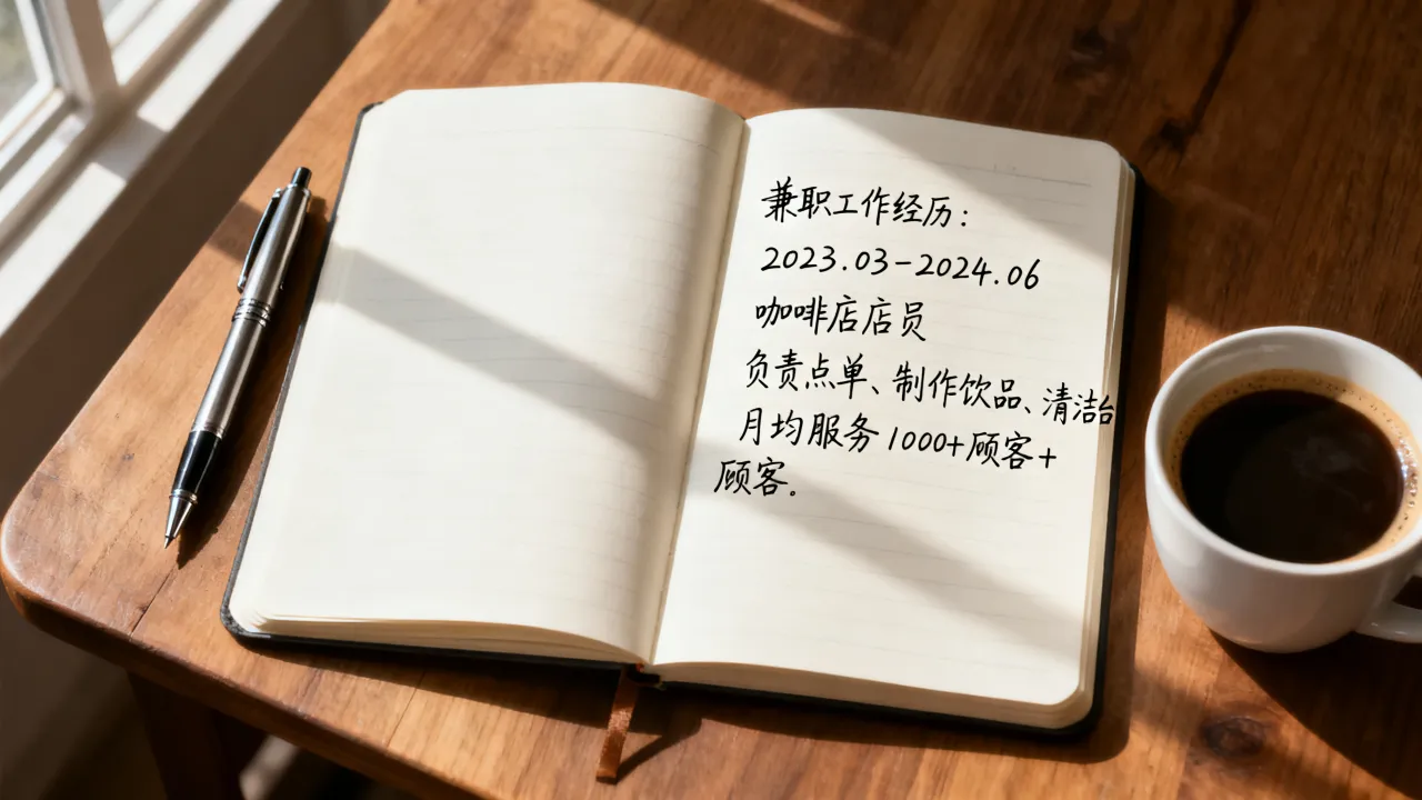 兼职怎么写工作经历，兼职简历工作经历怎么写-图1
