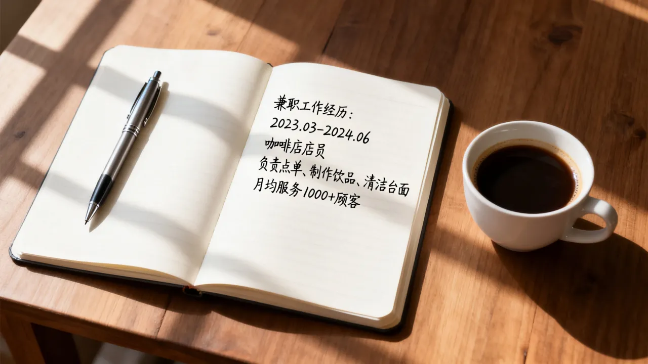 兼职怎么写工作经历，兼职简历工作经历怎么写-图2