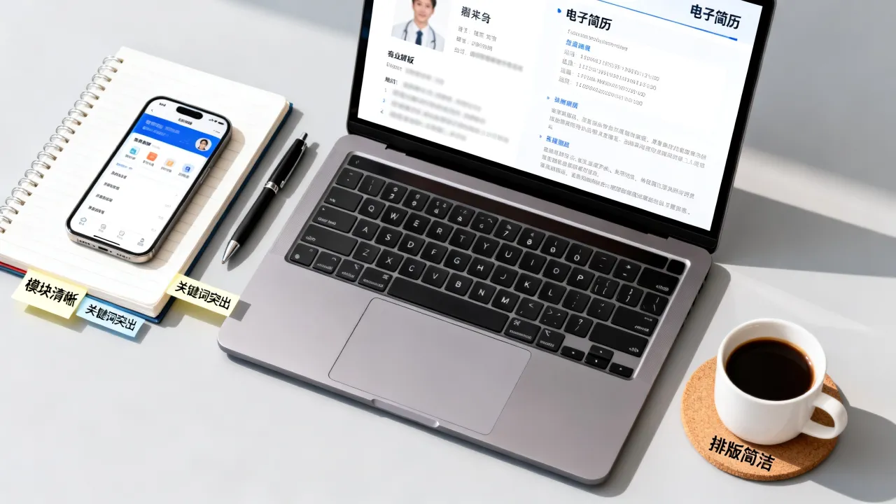 电子简历怎么做的?电子简历模板和填写技巧-图3 电子简历怎么做的?电子简历模板和填写技巧-图3