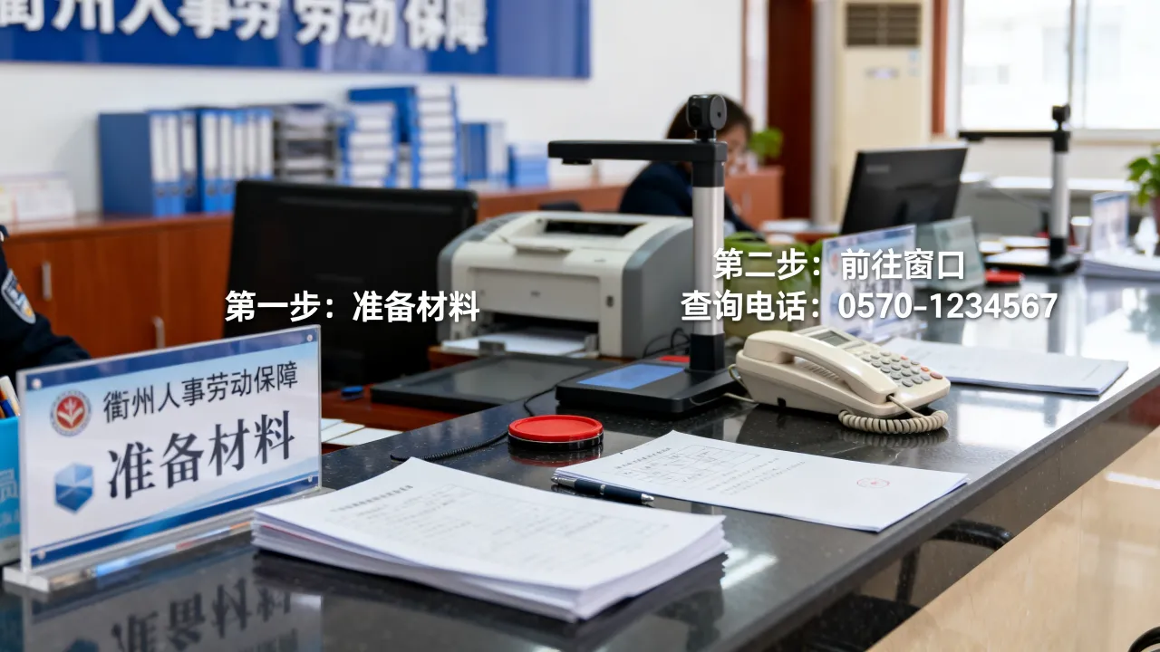 衢州人事劳动保障怎么办理，查询电话是多少-图2